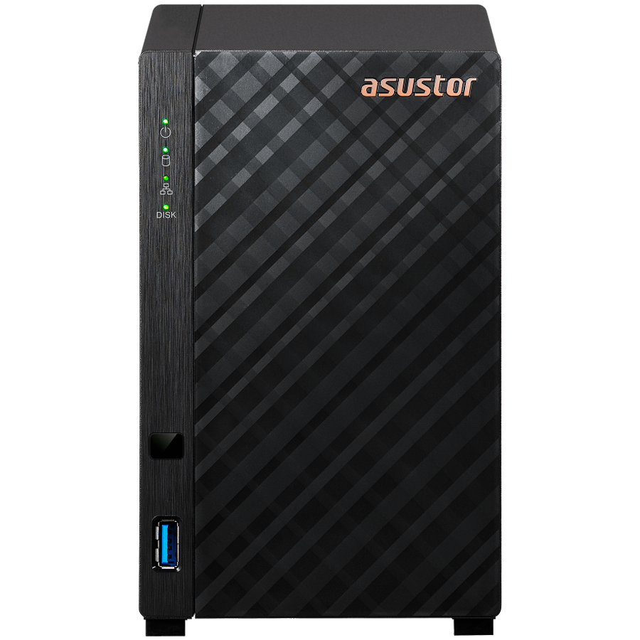 NAS Mrežno spremište ASUSTOR Drivestor 2 AS1202T (2-bay, 2.5GbE, 1GB RAM)