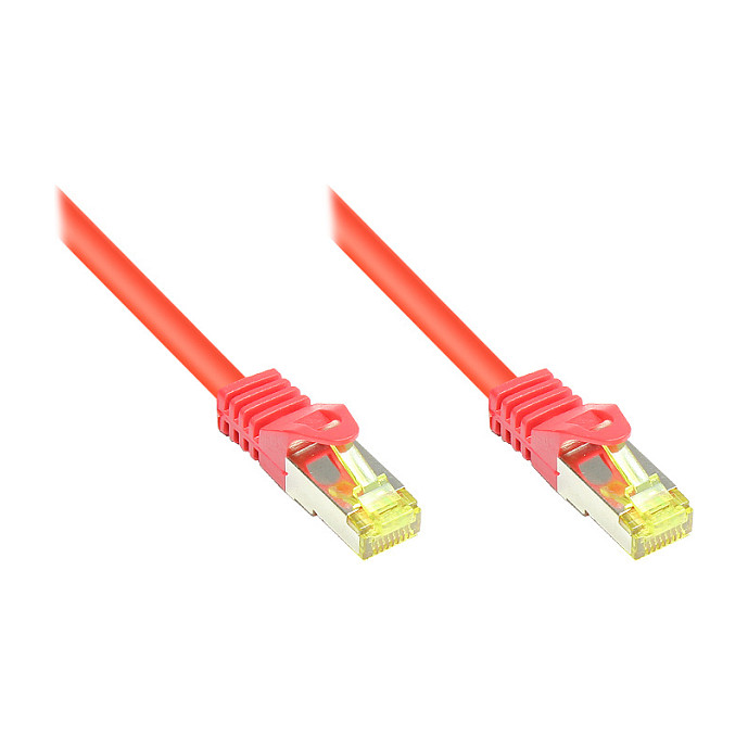 Mrežni kabel GOODCONNECTIONS Cat.6A S/FTP (5m, crveni, 500 MHz, LSZH)-0