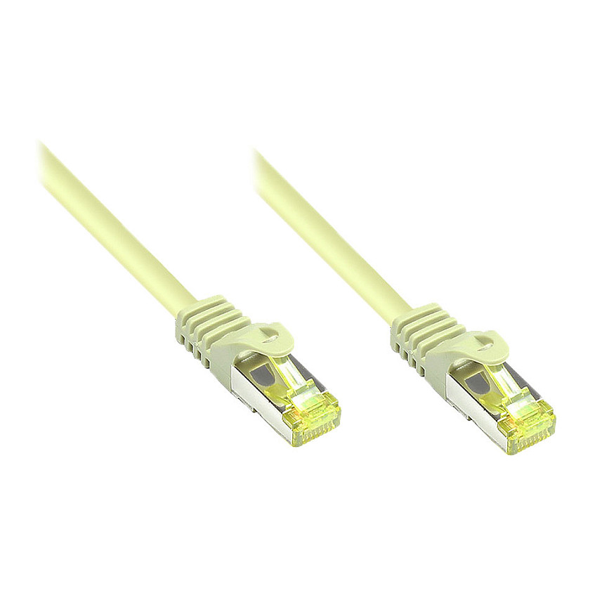 Mrežni kabel GOODCONNECTIONS Cat.7 S/FTP (1m, 500 MHz, LSZH, sivi) GC-P7001-0