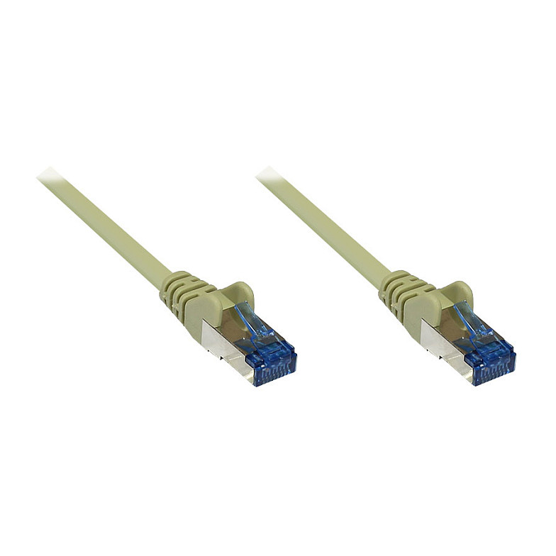 Mrežni kabel GOODCONNECTIONS Cat. 6A S/FTP (1m, sivi, 500MHz, LSZH)-0
