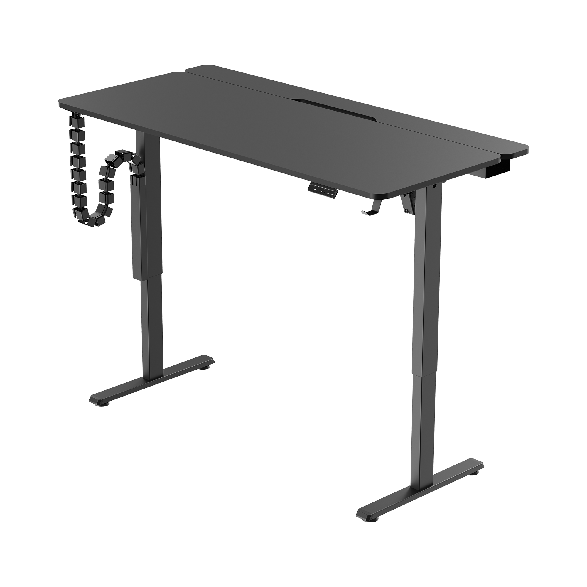 Gaming stol WHITE SHARK GDS-ALPHA (140x60cm, podesiva visina, RGB osvjetljenje)-0