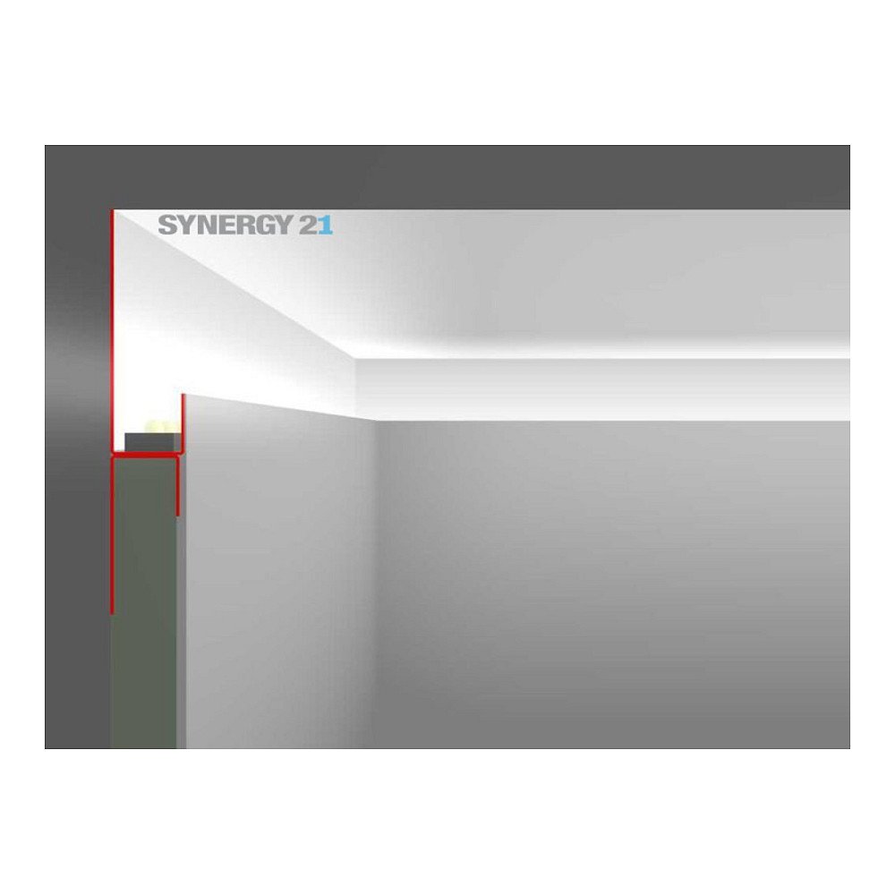 LED profil SYNERGY 21 TYP-B20 (200 cm, za suhu gradnju, cinčani lim)-1