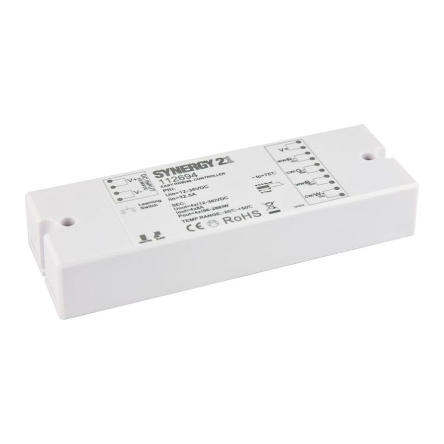 LED kontroler SYNERGY 21 EOS 05 (4-kanalni, 12-24V, 20A, daljinski upravljač)