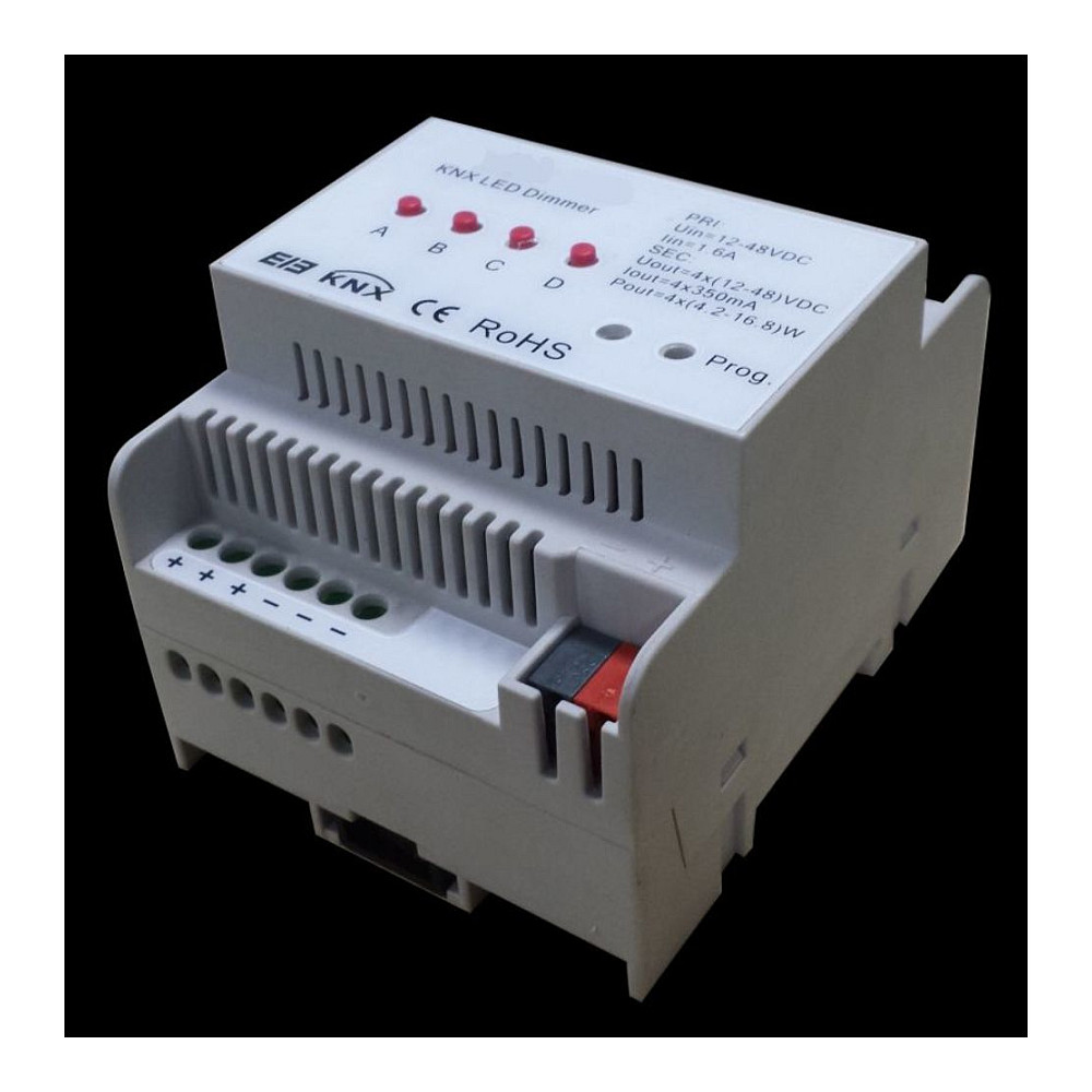 KNX LED Dimmer SYNERGY 21 EOS 08 (4 kanala, 700mA, DIN)