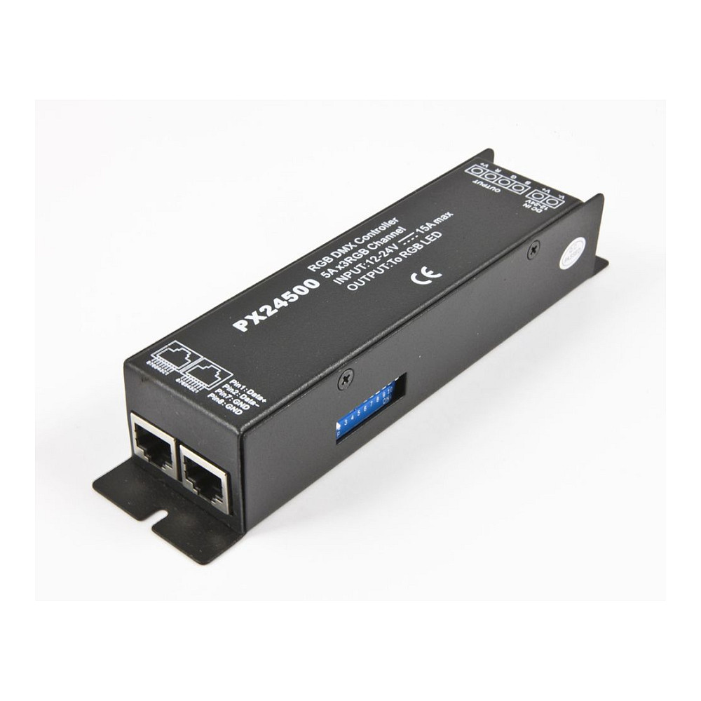 LED kontroler SYNERGY 21 DMX 512 Slave RGB (3x5A, 12-24V DC)-2