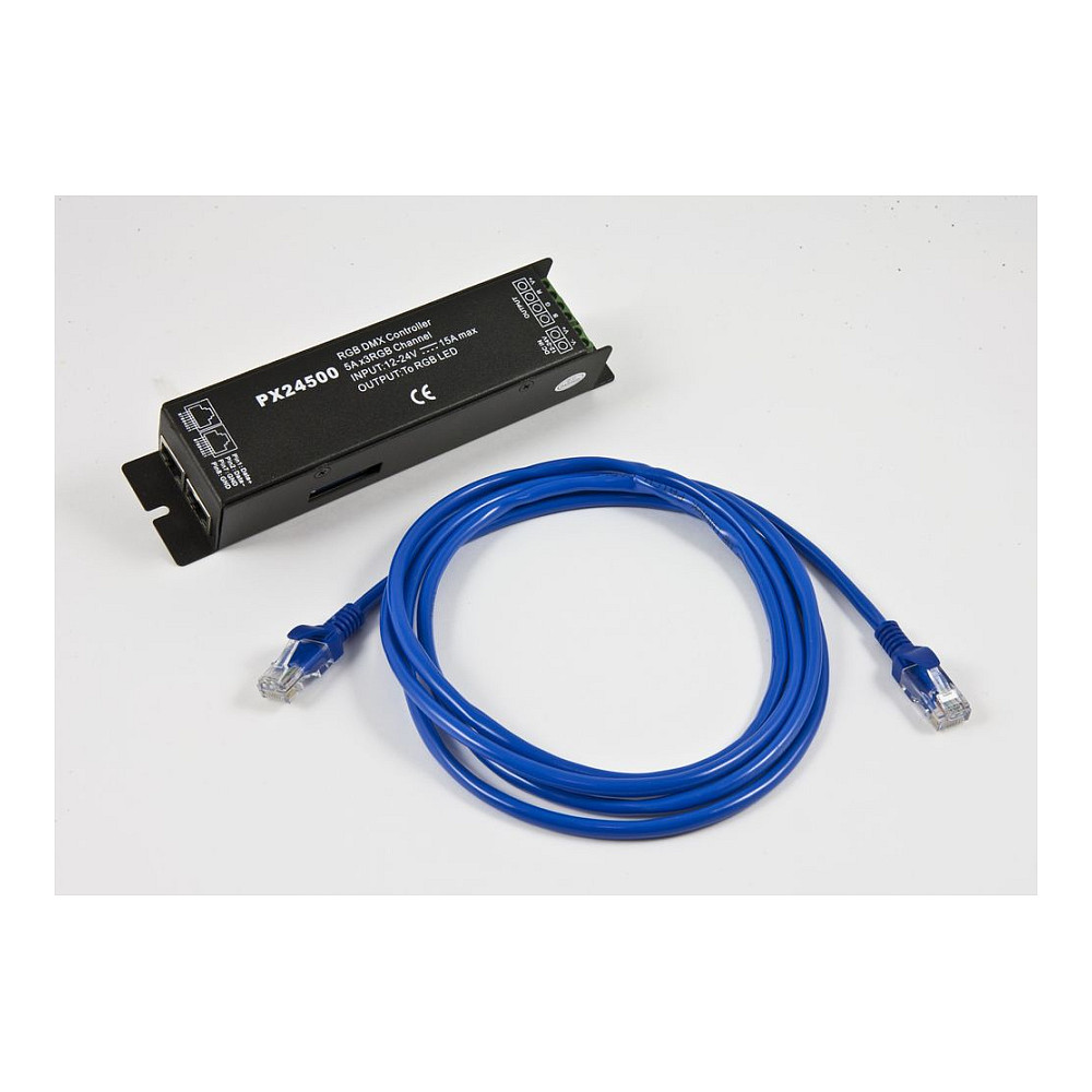LED kontroler SYNERGY 21 DMX 512 Slave RGB (3x5A, 12-24V DC)-3