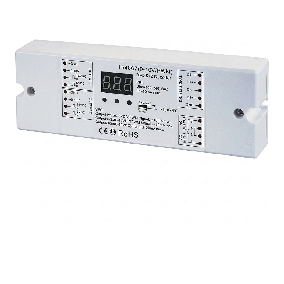 LED kontroler SYNERGY 21 EOS 07 DALI DT8 (4 kanala, 12-36V DC, 4x5A, za RGBW trake)-0