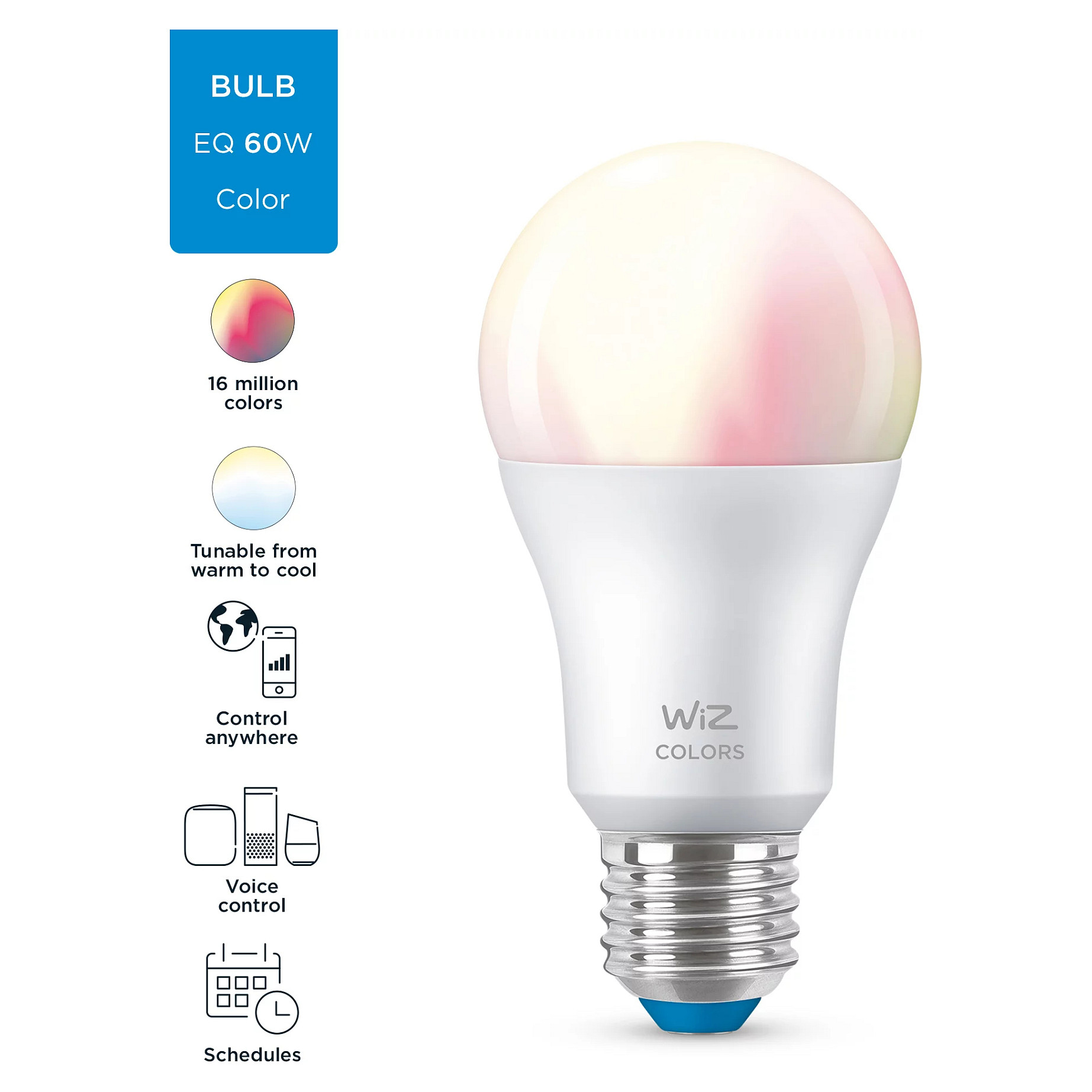 Pametna žarulja PHILIPS Hue White and Color Ambiance E27 (1100 lm, Bluetooth)-1