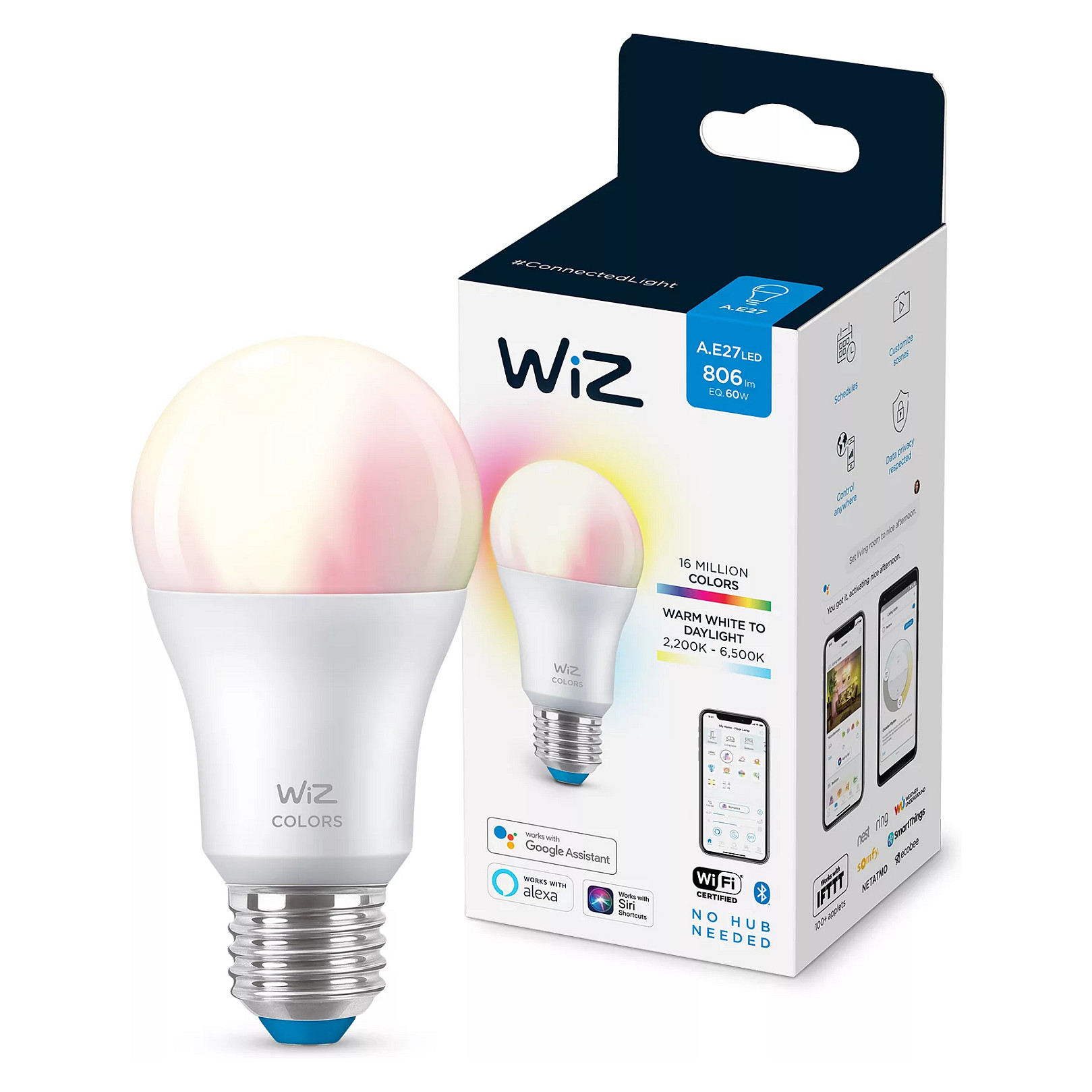 Pametna žarulja PHILIPS Hue White and Color Ambiance E27 (1100 lm, Bluetooth)-2
