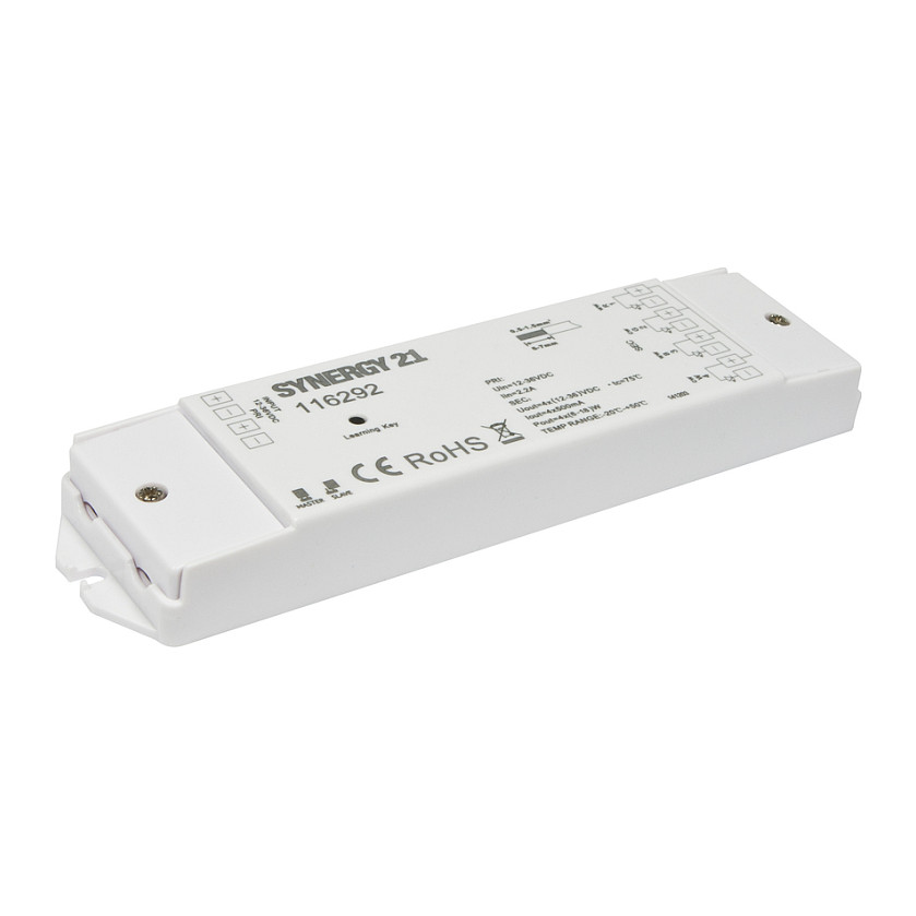 LED kontroler SYNERGY 21 EOS 05 (4-kanalni, 12-24V, 20A, s daljinskim upravljačem)