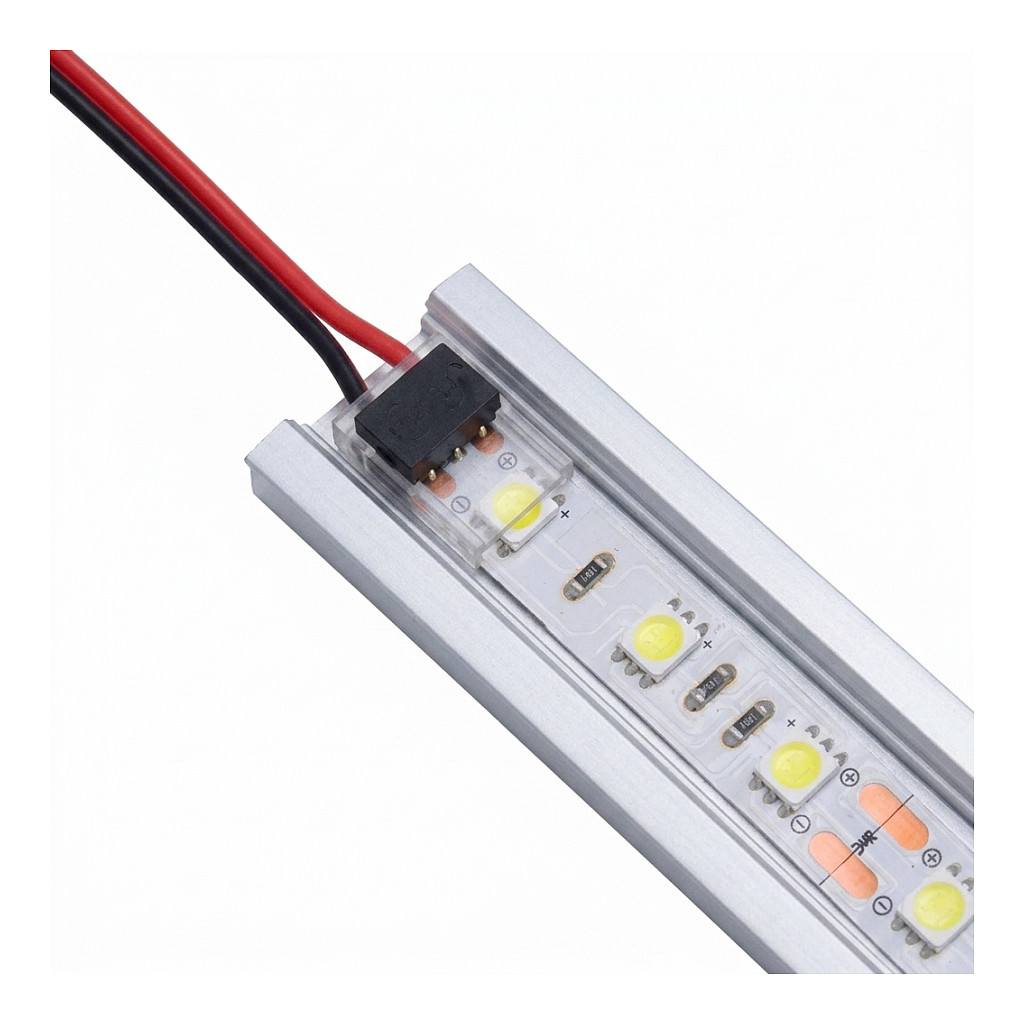 Konektor za LED traku SYNERGY 21 Easy Connect MINI S21-9165 (10mm, 2-pinski, Strip-to-Wire)