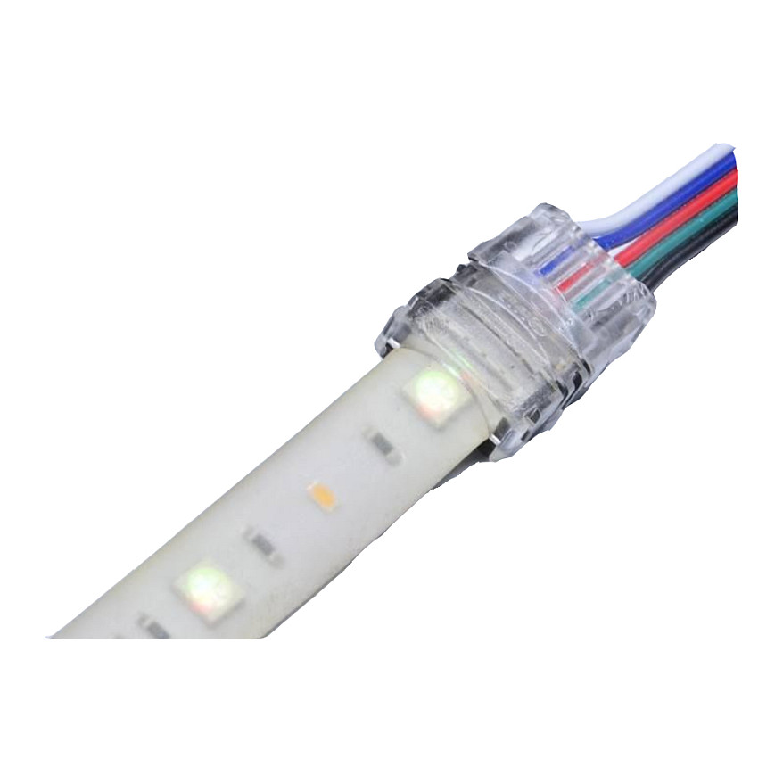 Konektor za LED traku SYNERGY 21 Easy Connect S21-9211 (12mm, RGB-W, IP65/54, Strip-to-Wire)-0