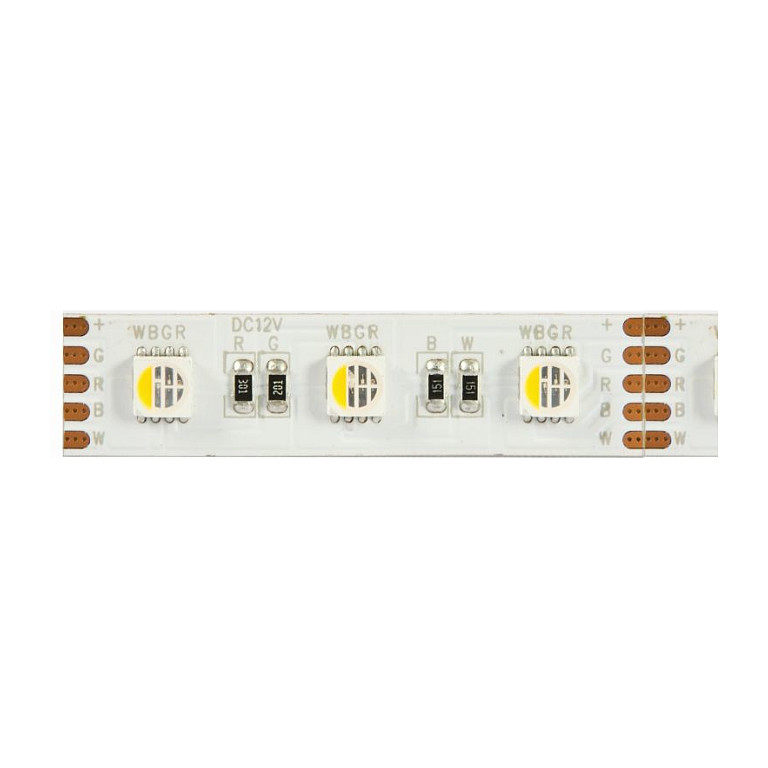 LED traka SYNERGY 21 5050-60 RGBW (5m, 60 LED/m, 14.4W/m, 24V, IP68, Hladno bijela)