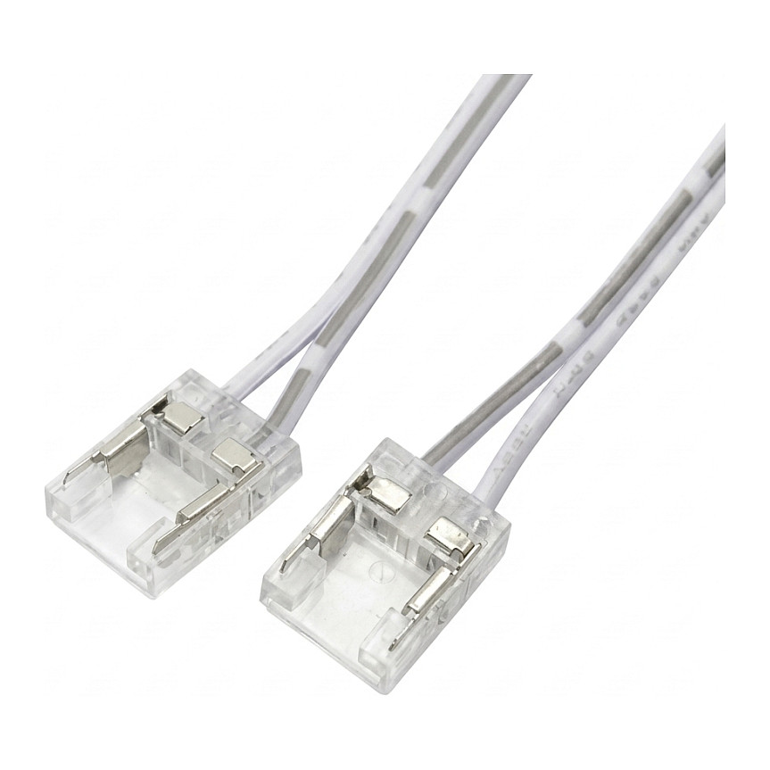 Konektor za LED traku SYNERGY 21 COB IP20 dvostruki s kabelom (za jednobojne trake, 10mm)-0