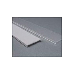 Pokrov za LED profil SYNERGY 21 ALU018-R (2m, PMMA, prozirni)