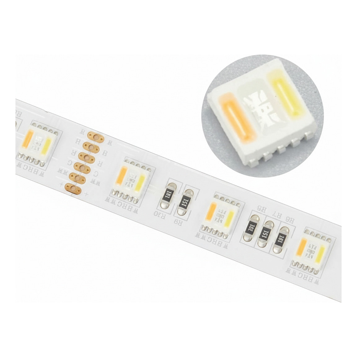 LED traka SYNERGY 21 Flex Strip 2835 (120 LED/m, Topla Bijela, 24V, WS2811 Pixel, IP65)