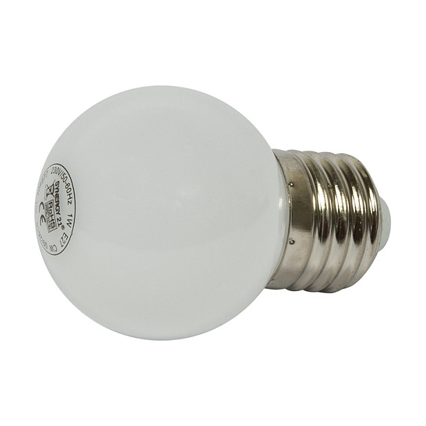 LED Žarulja SYNERGY 21 Retrofit G45 (E27, 1W, hladno bijela, za svjetlosne lance)