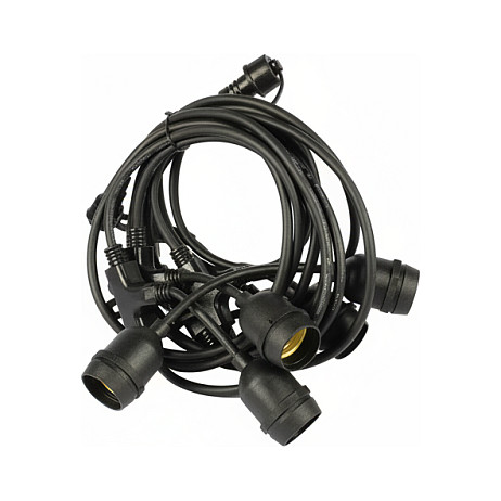 LED svjetlosni lanac SYNERGY 21 Retrofit E27 (5m, 10 grla, IP44, modularni)