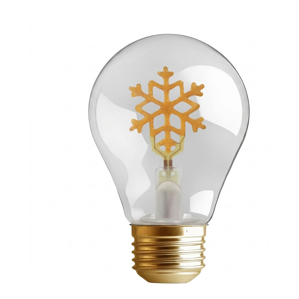 Dekorativna LED žarulja SYNERGY 21 Retrofit E40 XMAS Snowflake (punjiva, USB-C, motiv pahuljice)-0