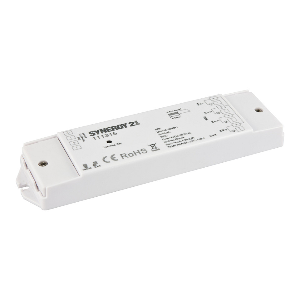 LED kontroler SYNERGY 21 EOS 05 (4-kanalni, RGBW, 12-24V, s daljinskim upravljačem CC700)-0