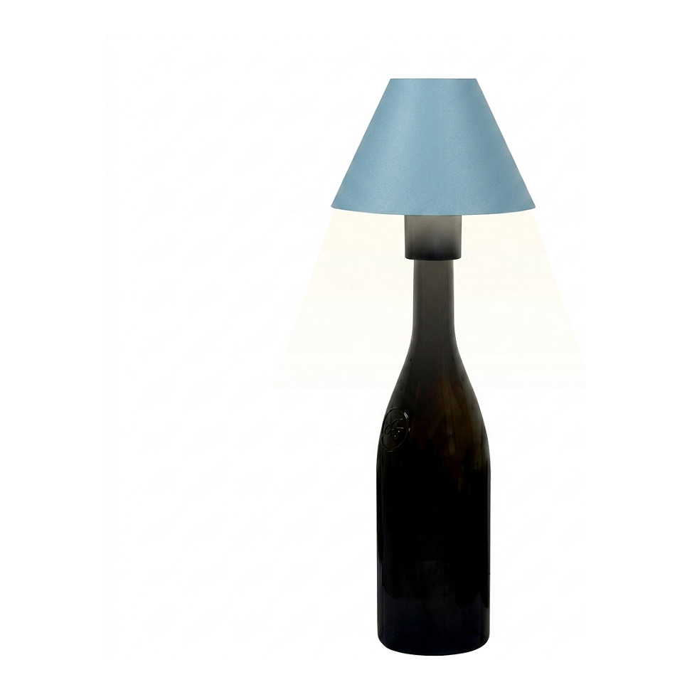 Stolna lampa SYNERGY 21 za boce (IP54, 12h baterija, Touch dimmer, plava)-0