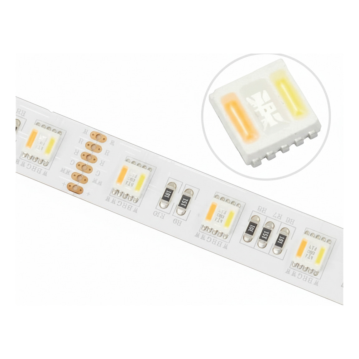 LED traka SYNERGY 21 LED Flex Strip 5050 (30 RGB piksela/m, 12V, IP20, SM1703)