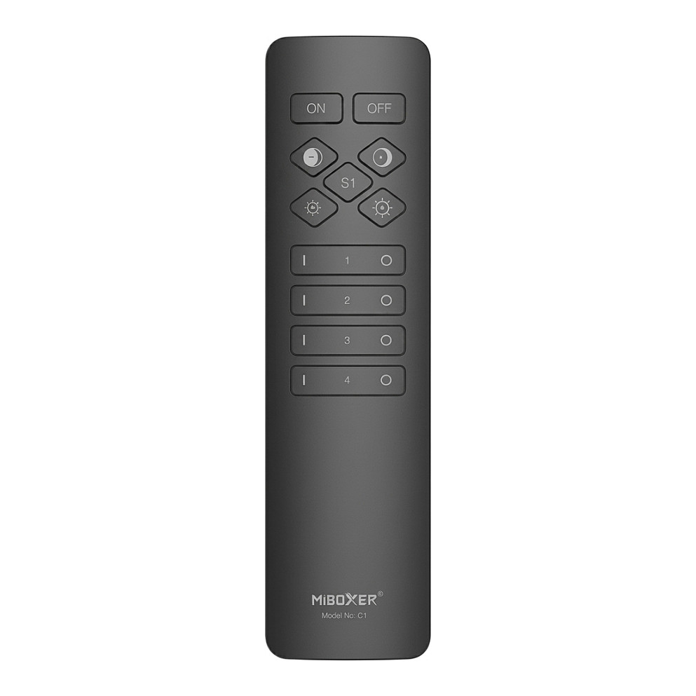 Daljinski upravljač MIBOXER FUT007 za CCT LED rasvjetu (2.4GHz, 4 zone, Dual White)