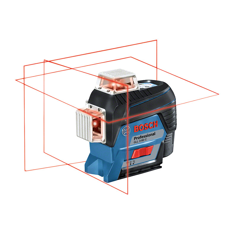 Laserski nivelir BOSCH GLL 3-80 C Professional (3x360°, Bluetooth, domet 120m)-0