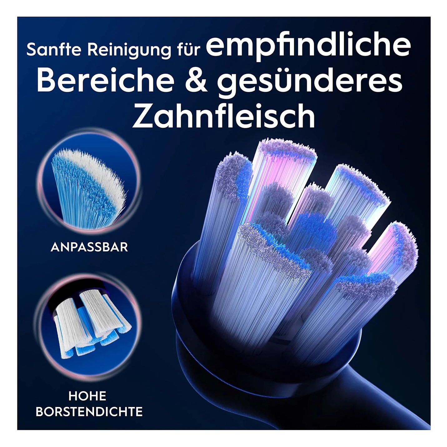 Zamjenske glave ORAL-B iO Gentle Care Black (4 komada)-2