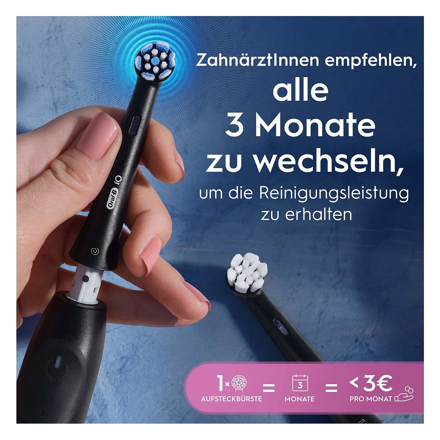 Zamjenske glave ORAL-B iO Gentle Care Black (4 komada)-3