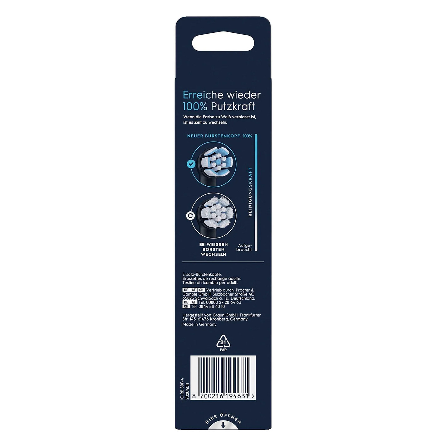 Zamjenske glave ORAL-B iO Gentle Care Black (4 komada)-7