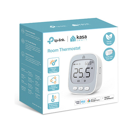 Pametni termostatski ventil TP-LINK Kasa KE110 (Upravljanje putem aplikacije, Glasovno upravljanje, Raspored grijanja)-1