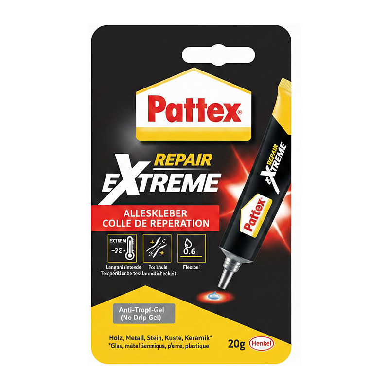 Univerzalno ljepilo PATTEX Repair Extreme (20g, fleksibilno, vodootporno)-0