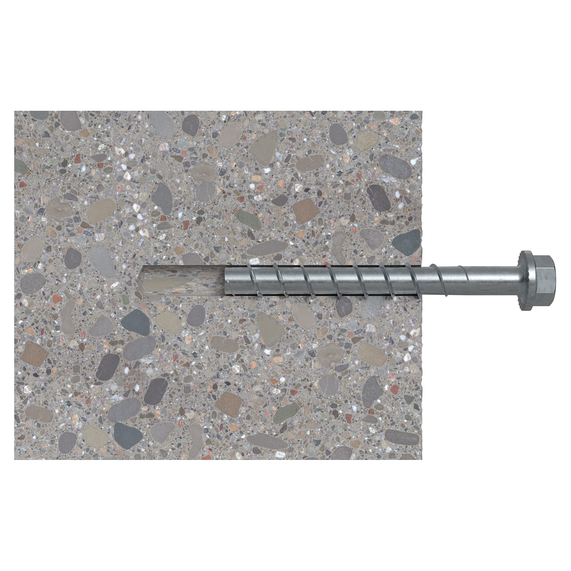 Vijak za beton FISCHER ULTRACUT FBS II 8x110 60/45 US TX (50 kom, pocinčani čelik)-6