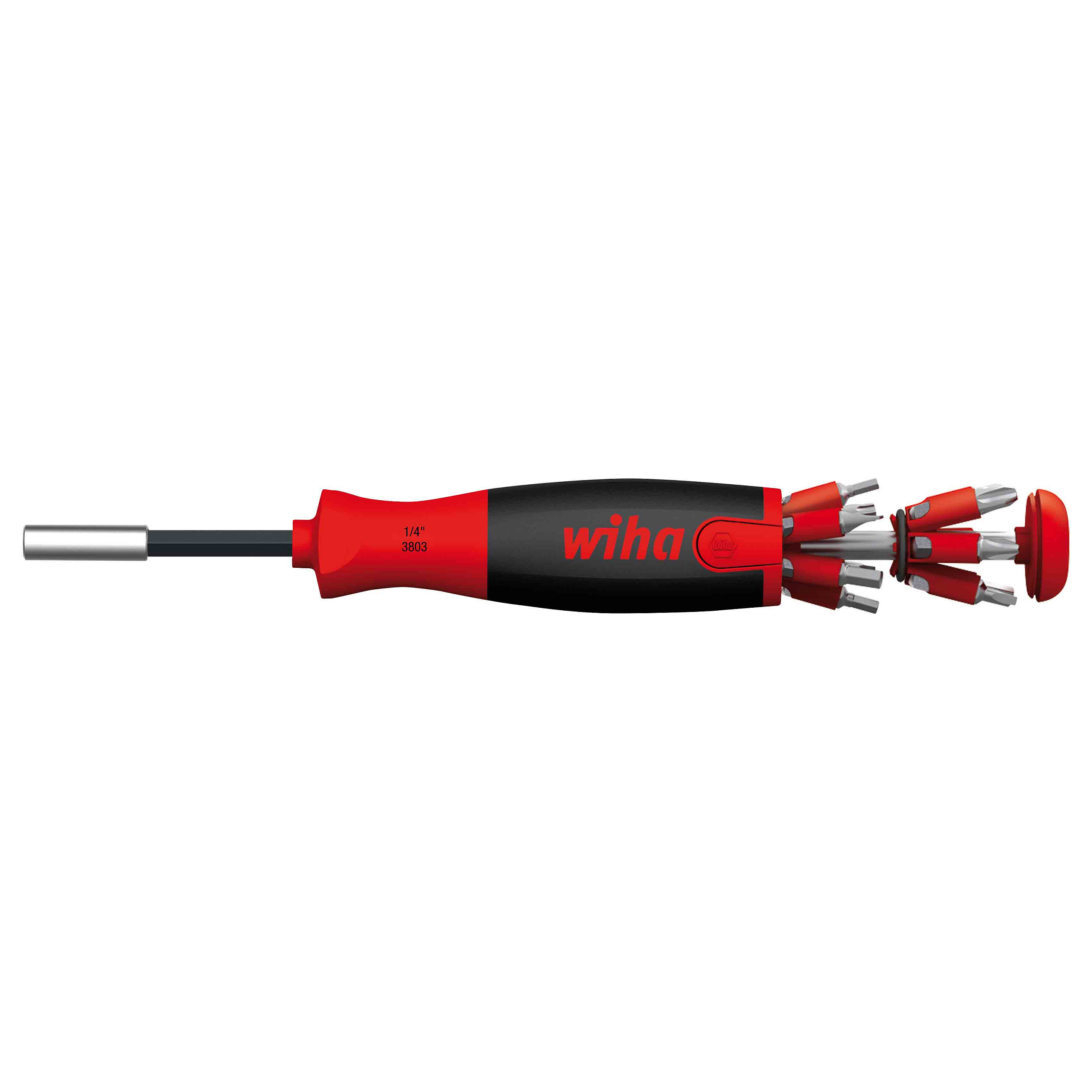 Set odvijača WIHA LiftUp 25 Magnetic (1/4", 13-dijelni, s magazinom)