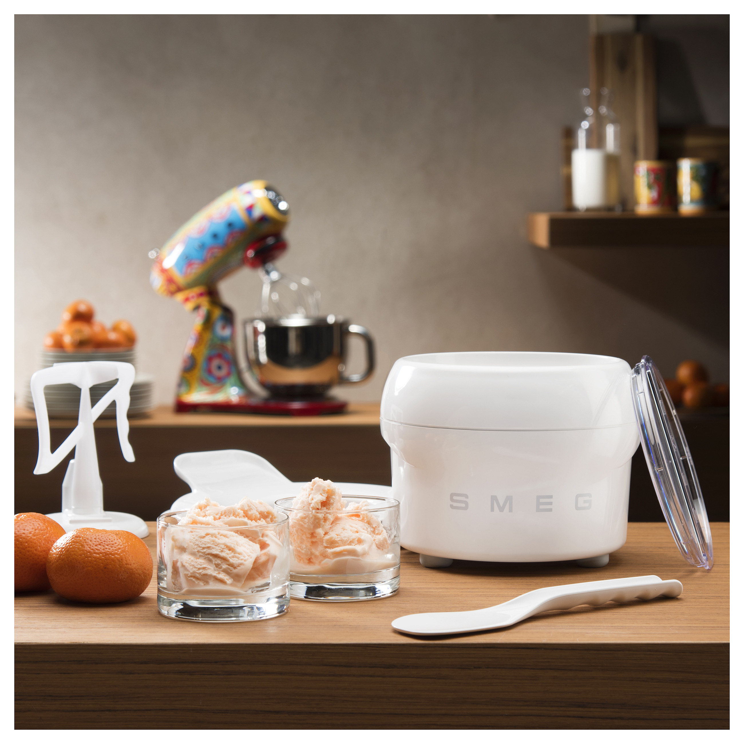 Nastavak za izradu sladoleda SMEG SMIC01 (za SMEG kuhinjske robote, 1.1 L)-5