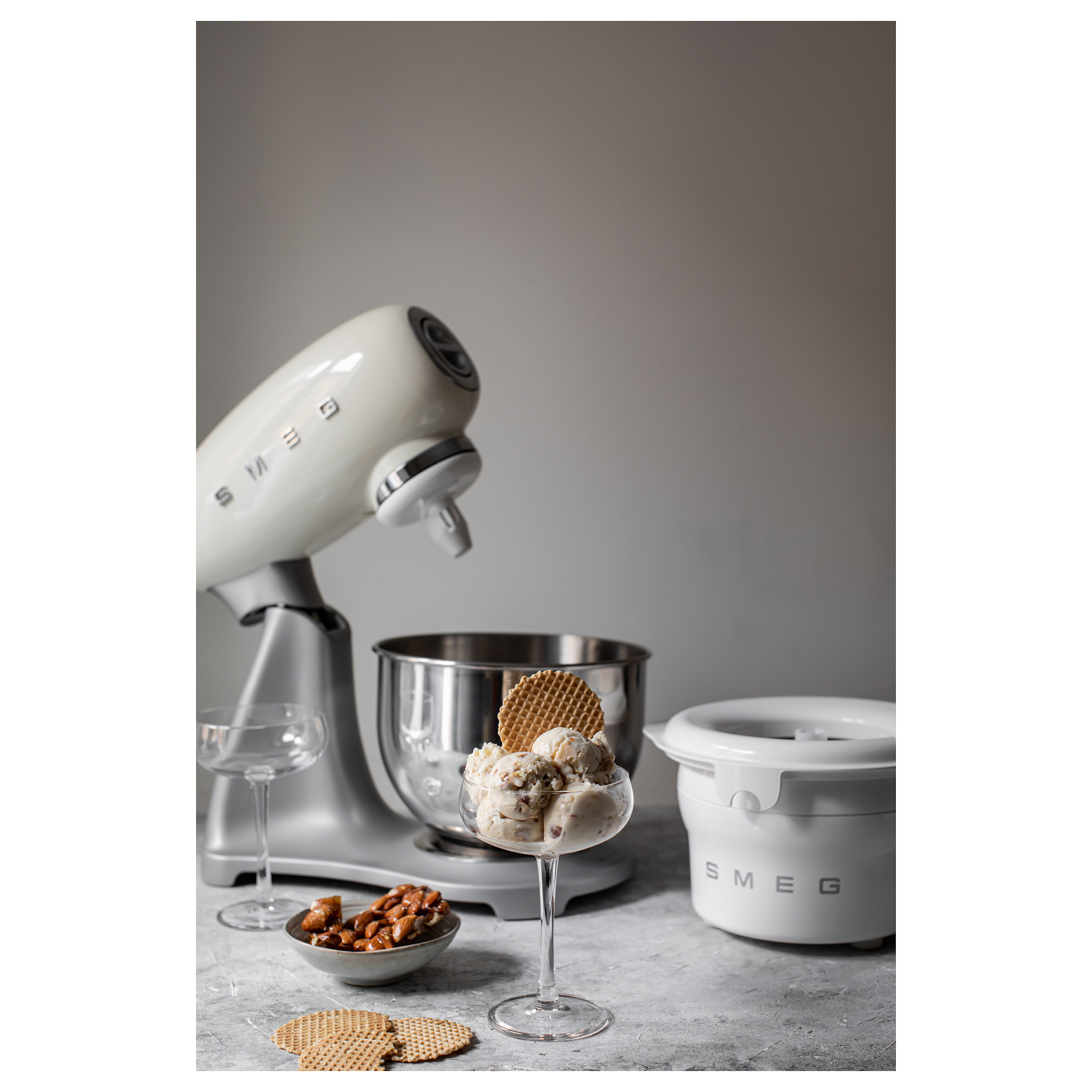 Nastavak za izradu sladoleda SMEG SMIC01 (za SMEG kuhinjske robote, 1.1 L)-8