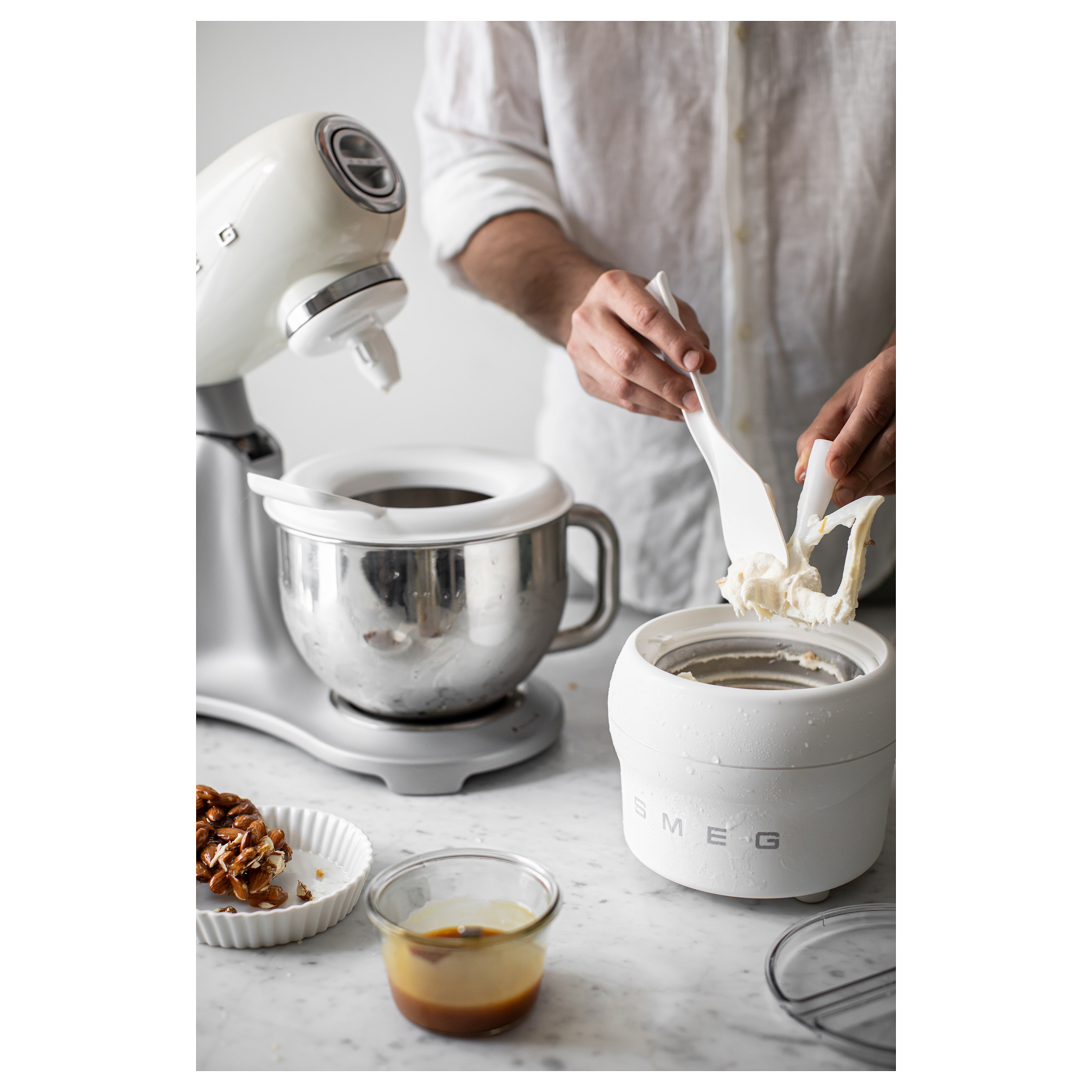 Nastavak za izradu sladoleda SMEG SMIC01 (za SMEG kuhinjske robote, 1.1 L)-9