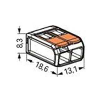 Spojnica za žice WAGO 221-412 (2-polna, do 4 mm², 16 komada)-6