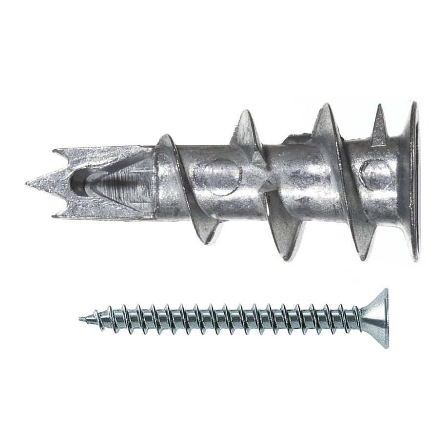 Tipla za gips ploče FISCHER GKM 12 metalna (100 kom, s vijkom)