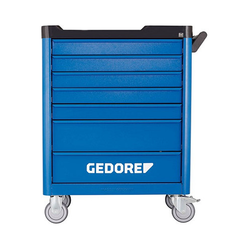 Kolica za alat GEDORE workster smartline WSL-L7 (7 ladica, nosivost 400 kg, plavo/crna)-0