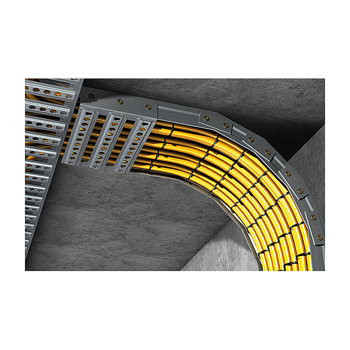 Vezice za kabele FISCHER BN 4.8x250mm (100 kom, prozirne, Poliamid 6.6)-2