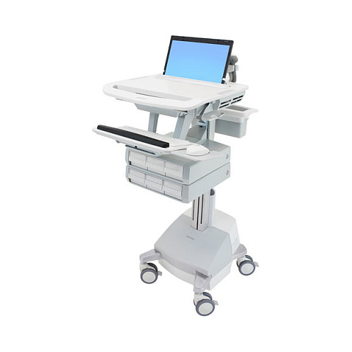 Kolica za laptop ERGOTRON StyleView SV42-6301-3 (SLA napajanje, 6 ladica, medicinska)-0