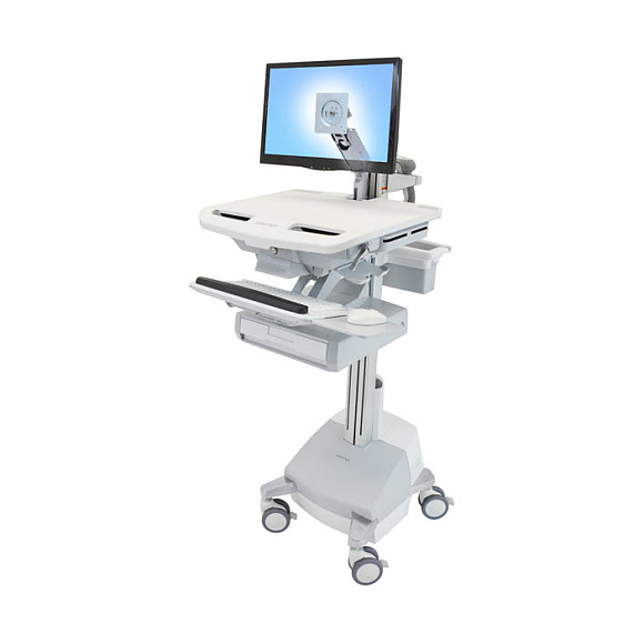 Medicinska kolica ERGOTRON StyleView SV42-6101-1 (SLA napajanje, nosač za LCD, 1 ladica)-0