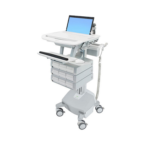 Medicinska kolica za laptop ERGOTRON StyleView SV44-1192-2 (LiFe baterija, 9 ladica)-0