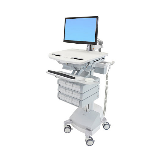 Mobilna radna stanica ERGOTRON StyleView SV44-5391-0 (SLA napajanje, 9 ladica, nosač za LCD)-0