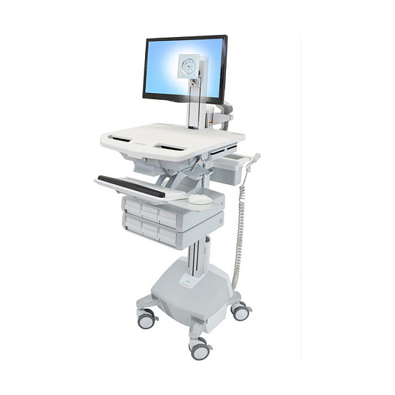Medicinska kolica ERGOTRON StyleView SV44-5361-0 (LiFe napajanje, 6 ladica)-0