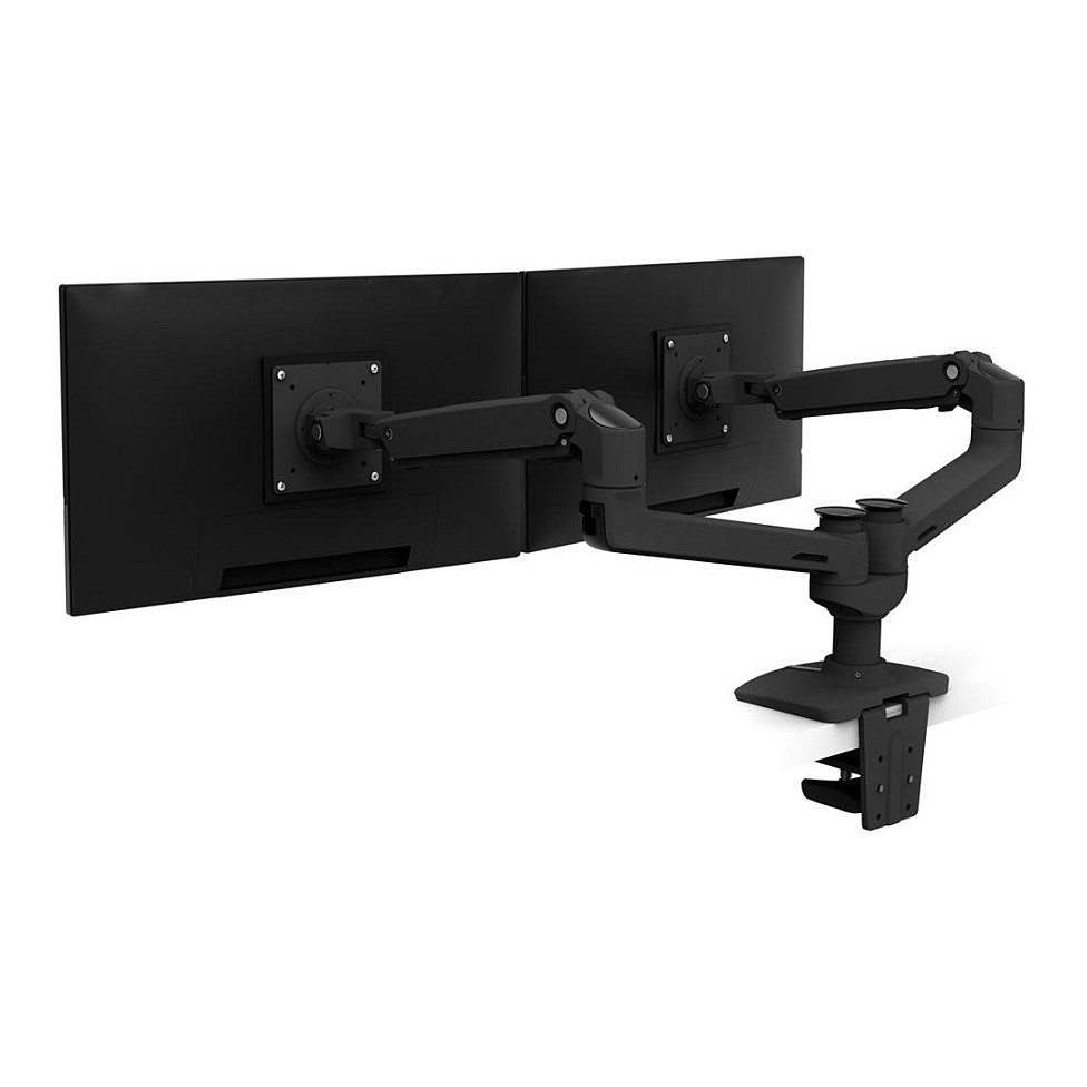 Nosač za monitor ERGOTRON LX Dual Side-by-Side Arm (za 2 monitora do 27", do 9.1 kg po ruci, polirani aluminij)-1