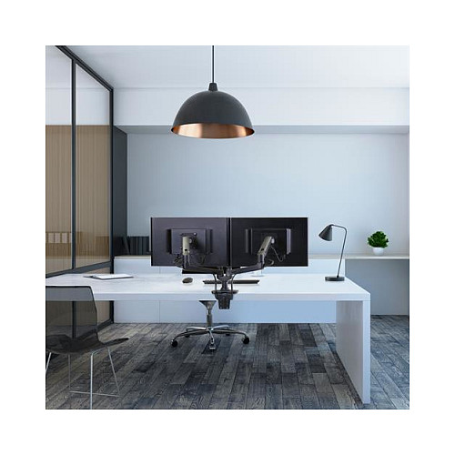 Nosač za monitor ERGOTRON LX Dual Side-by-Side Arm (za 2 monitora do 27", do 9.1 kg po ruci, polirani aluminij)-4
