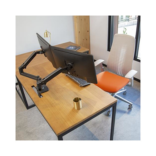 Nosač za monitor ERGOTRON LX Dual Side-by-Side Arm (za 2 monitora do 27", do 9.1 kg po ruci, polirani aluminij)-5